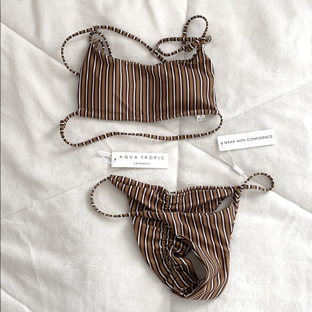 Aqua Tropic Swimwear Capri Bikini Set